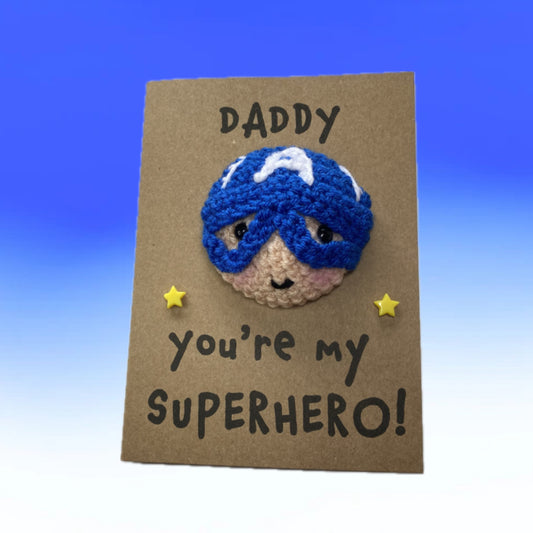 Hero Dad Birthday Card – 'Happy Hero Day!'